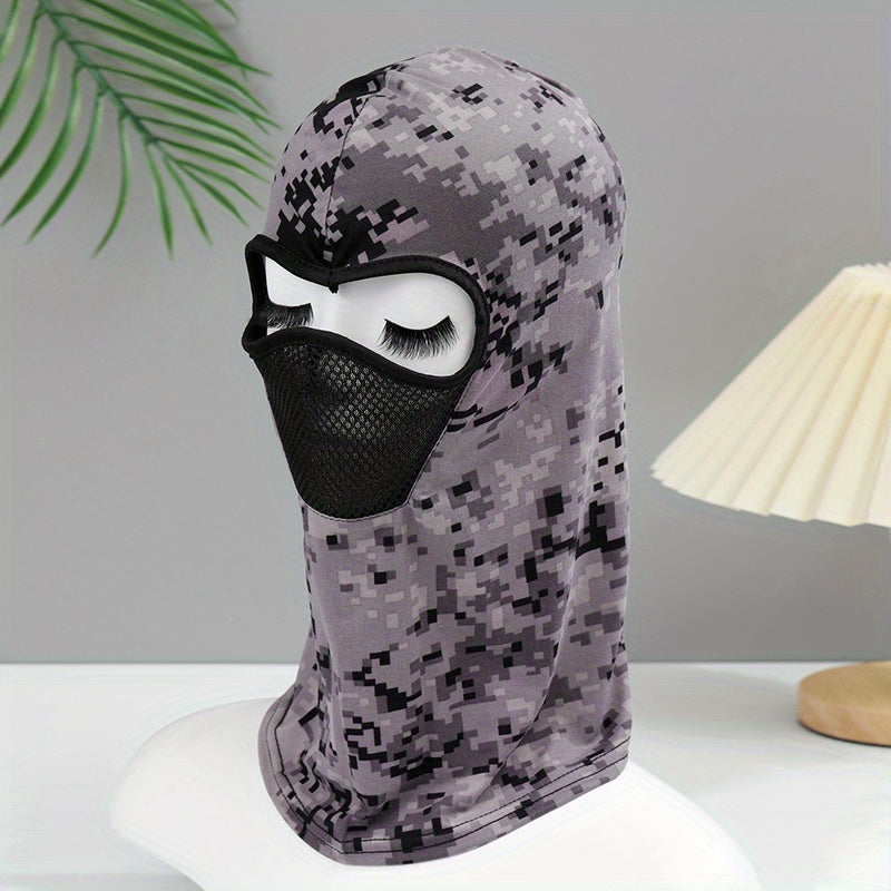 Camouflage Face Mask Unisex Balaclava UV Protection Warm Ski Mask