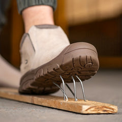 Steel Toe Safety Shoes Puncture Proof Ankle Boots Work Shoes