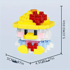 Duck Shape Micro Particle Building Blocks DIY Creative Gift