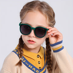 Girl's Big Frame Sunglasses UV400 Decorative Glasses for Party Gift