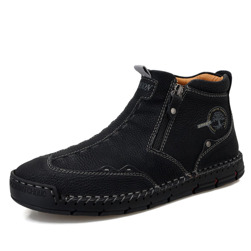 Men's Casual Chukka Boots Flat Shoes Non Slip