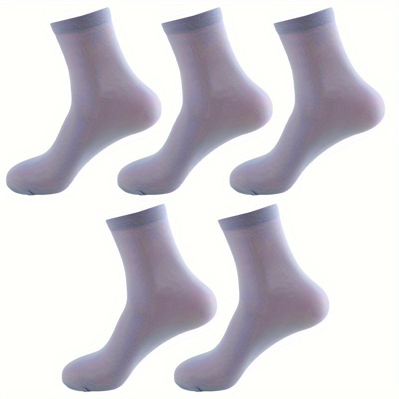 Men's Casual Quarter Socks Breathable Business Socks
