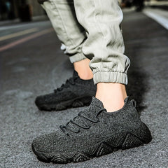 Men's Lace up Sneakers Lightweight Running Shoes