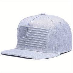 Men's American Flag Embroidered Hip Hop Baseball Cap