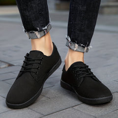 Men's Breathable Lace Up Knit Sneakers for Casual Outdoor Walking