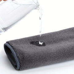 Car Wash Towel Coral Velvet Double-sided Microfiber Car Wipe Cloth