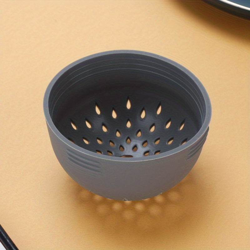 2pcs Silicone Can Filter Lid Mini Strainer Portable Can Drain Lid
