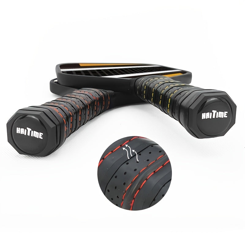 Haitime Fiberglass Pickleball Racket Set with Bag and Balls