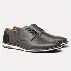 Men's Oxford Shoes Lace up Dress Shoes For Business Wedding