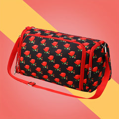Crochet Yarn Storage Bag Large Capacity DIY Hand-woven Crossbody Bag