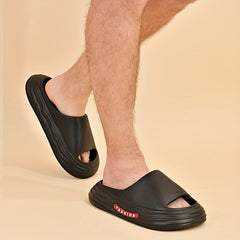 Men's Cloud Slides Pillow Slippers Lightweight Open toe Shoes