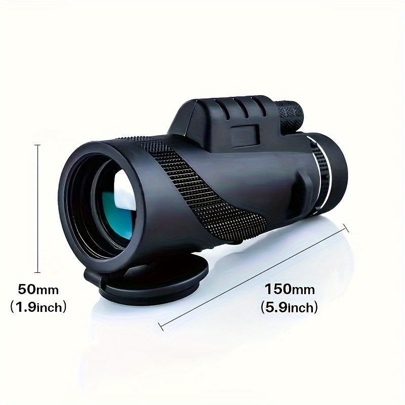 80x100 Monocular Telescope for Outdoor Observation Camping