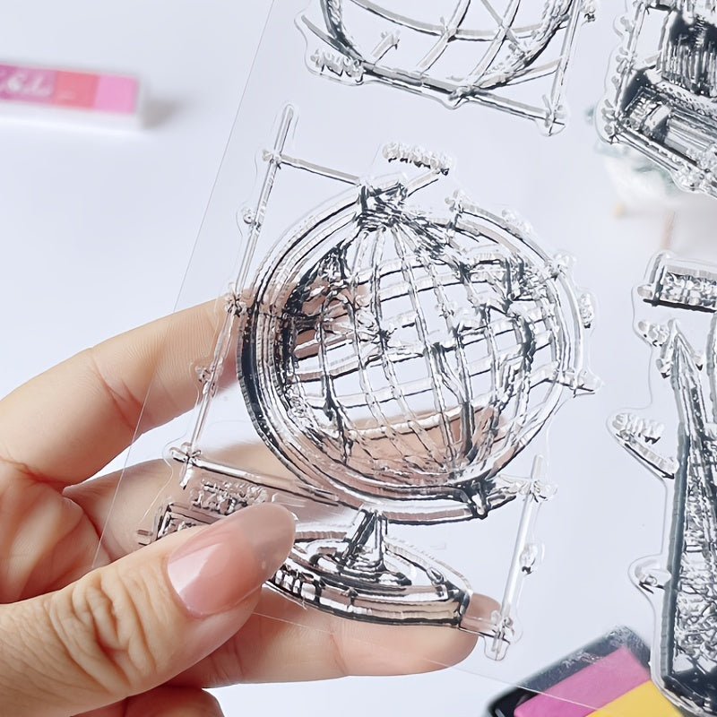 Silicone Transparent Clear Book Stamp For DIY Crafts