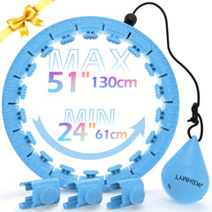 JKSHMYT Weighted Exercise Circle 51in Fitness Hoop Equipment Women