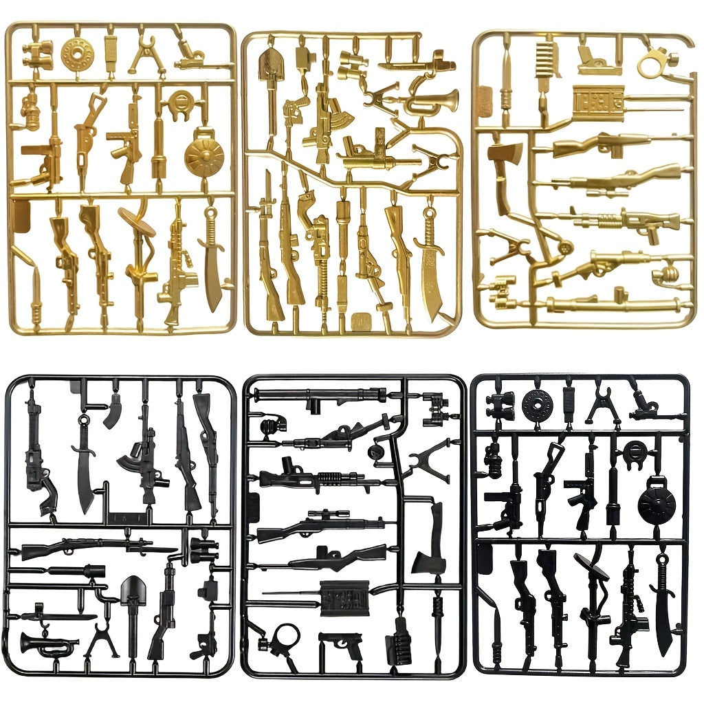 Golden Weapon Accessories Set for Ages 18
