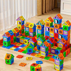140pc Building Block Set Creative Cube Blocks DIY Construction Toy