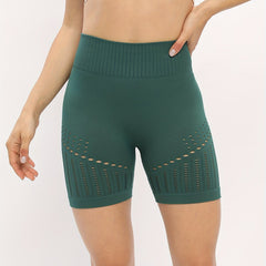 Breathable Yoga Shorts High Waist Summer Sports Running Fitness Activewear