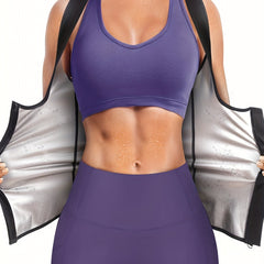 Wide Strap Tank Top Waist Trainer Sports Vest Women's Activewear