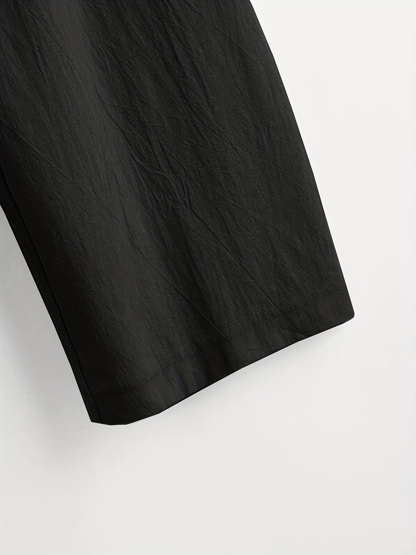 Casual Pants Women's Plus Solid Button Decor Wide Leg Pants