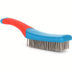 Small Stainless Steel Wire Brush for Rust Removal Paint Scrubbing