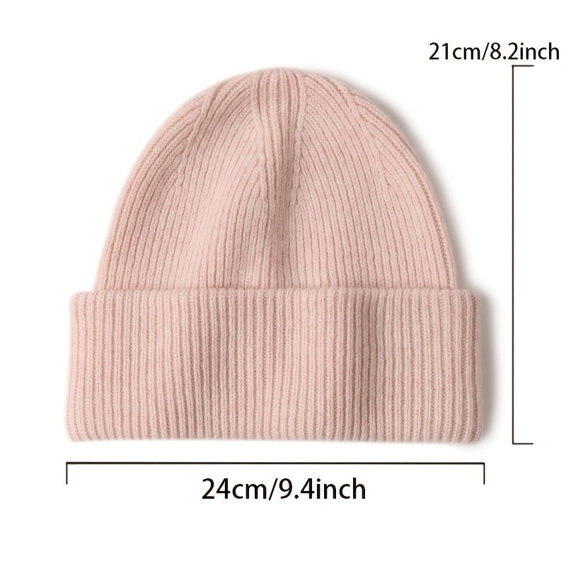 Warm Wool Knitted Beanie Hat Winter