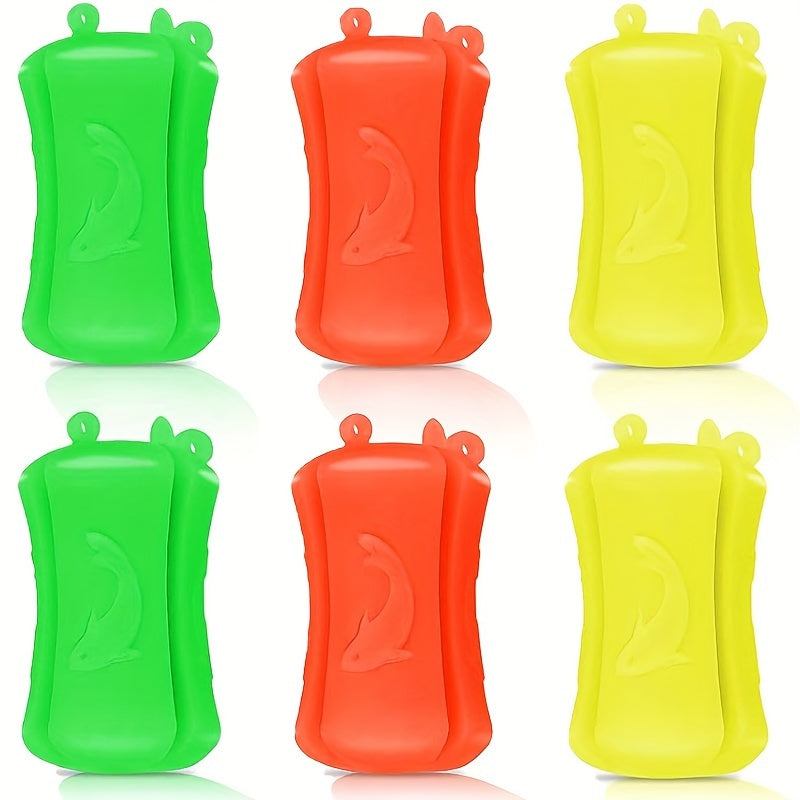 6pcs Portable Fishing Rod Fixed Ball Fishing Pole Clip
