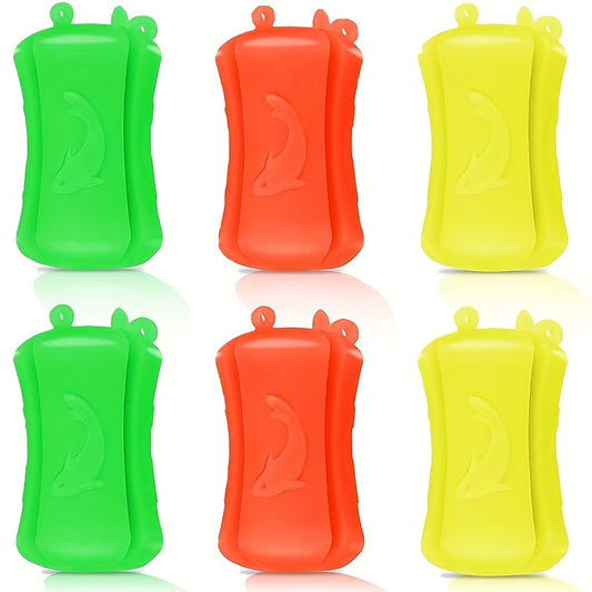 6pcs Portable Fishing Rod Fixed Ball Fishing Pole Clip