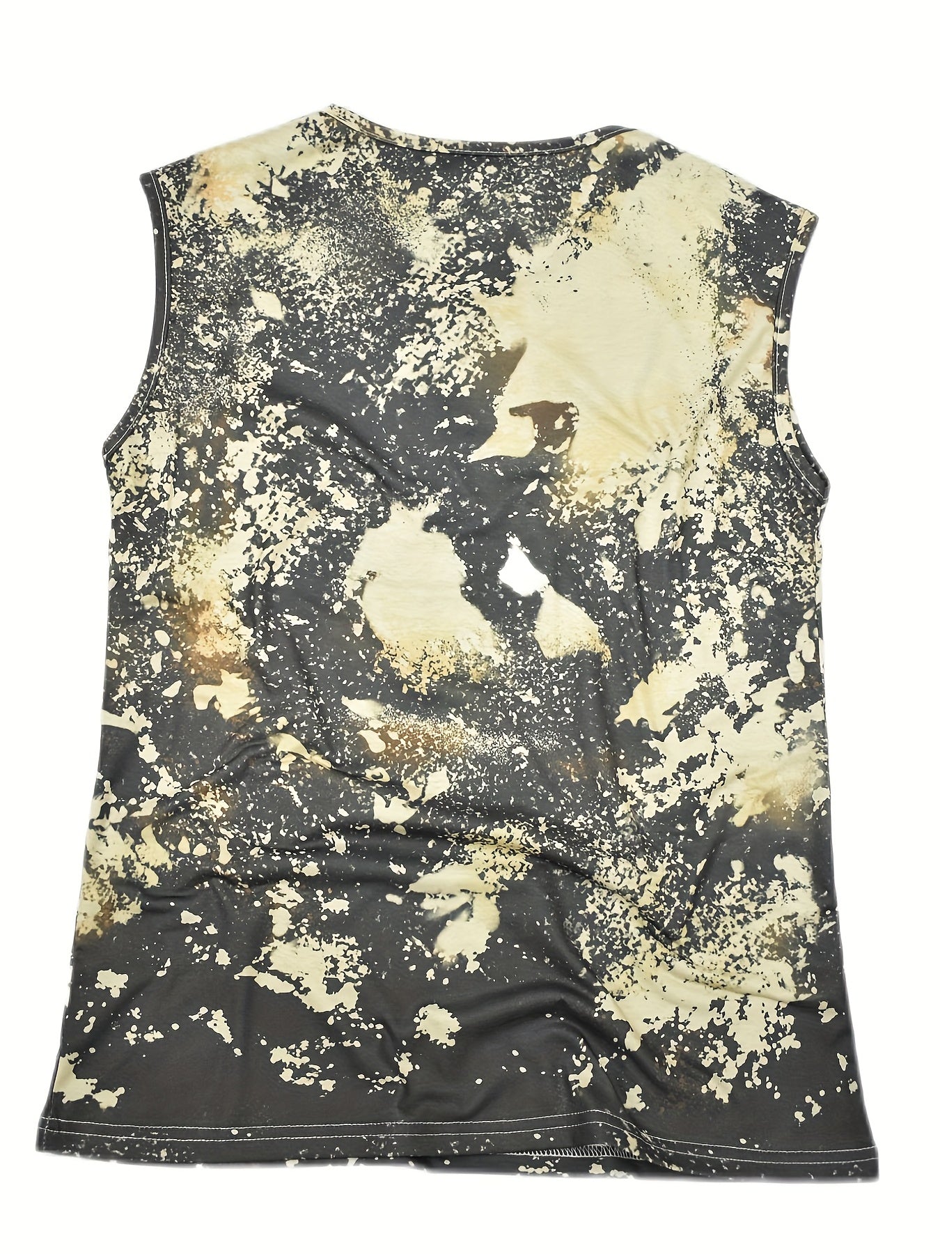 Faith Letter Print Tank Top Vintage V Neck Summer Sleeveless Tank Top