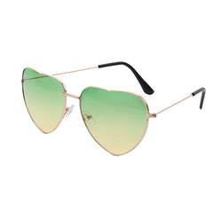 Y2K Ombre Heart Sunglasses UV400 Sun Shades