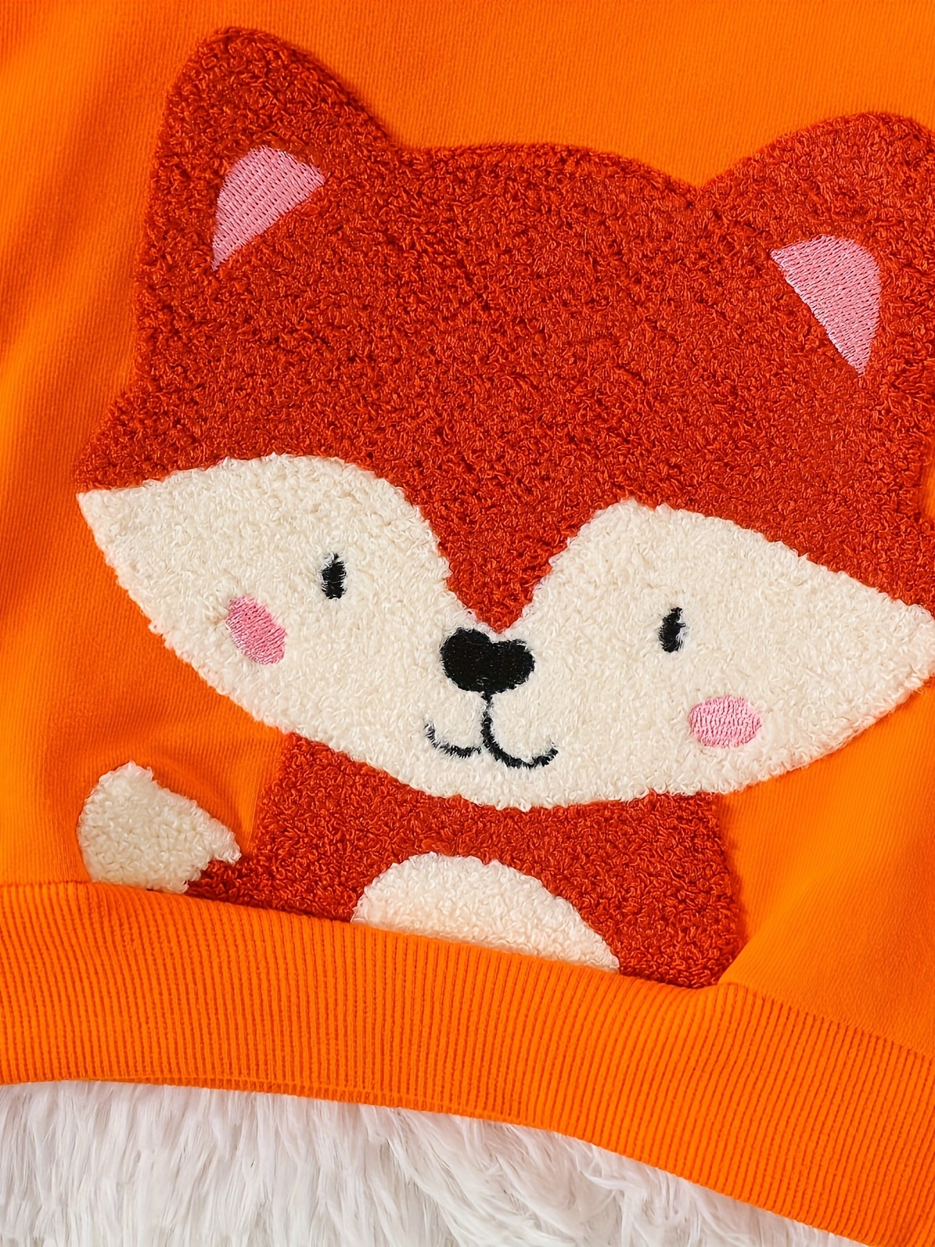 Baby Boys Fox Cartoon Hoodie & Pants Set