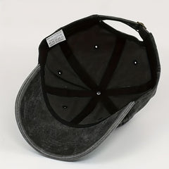 Unisex Baseball Hat Adjustable Retro Printed Hat Outdoor Fishing Hat