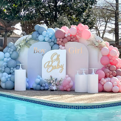 149pcs Pink Balloons Different Sizes Light Pink Balloon Garland Kit
