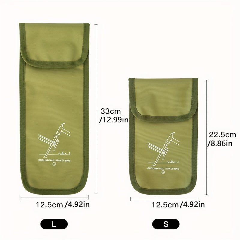 Ground Nail Storage Bag Oxford Cloth For Outdoor Camping