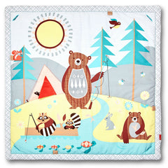 Baby Play Mat Activity Gym with Ball Pit Sensory Toys Music Tummy Time