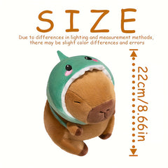 Capybara Plush Toy Soft Stuffed Animal Anime Style Gift