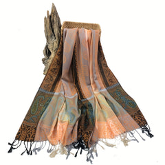 Colorful Plaid Pattern Scarf Viscose Scarves For Women & Girls