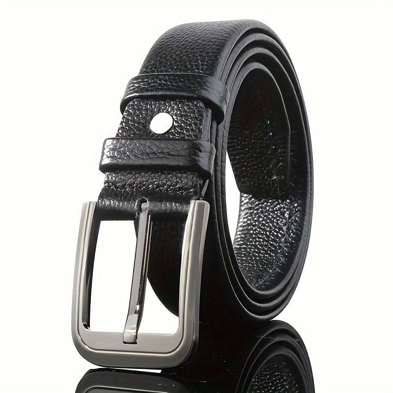 Men PU Leather Patterns Belt Husband Boyfriends Birthday
