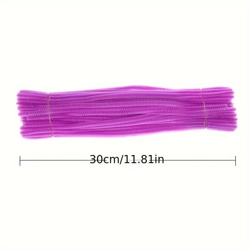 100pcs Single Hair Twisting Sticks DIY Early Education Toy Accessories