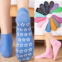 Non Slip Yoga Socks Low Cut Grip Socks For Pilates Yoga Barre Ballet