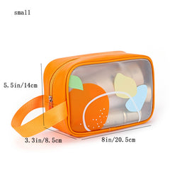 Women's Travel Toiletry Bag Waterproof with Shoe Compartment