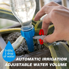 10 Pack Self Watering Spikes Plant Waterer Automatic Vacation Drip Irrigation