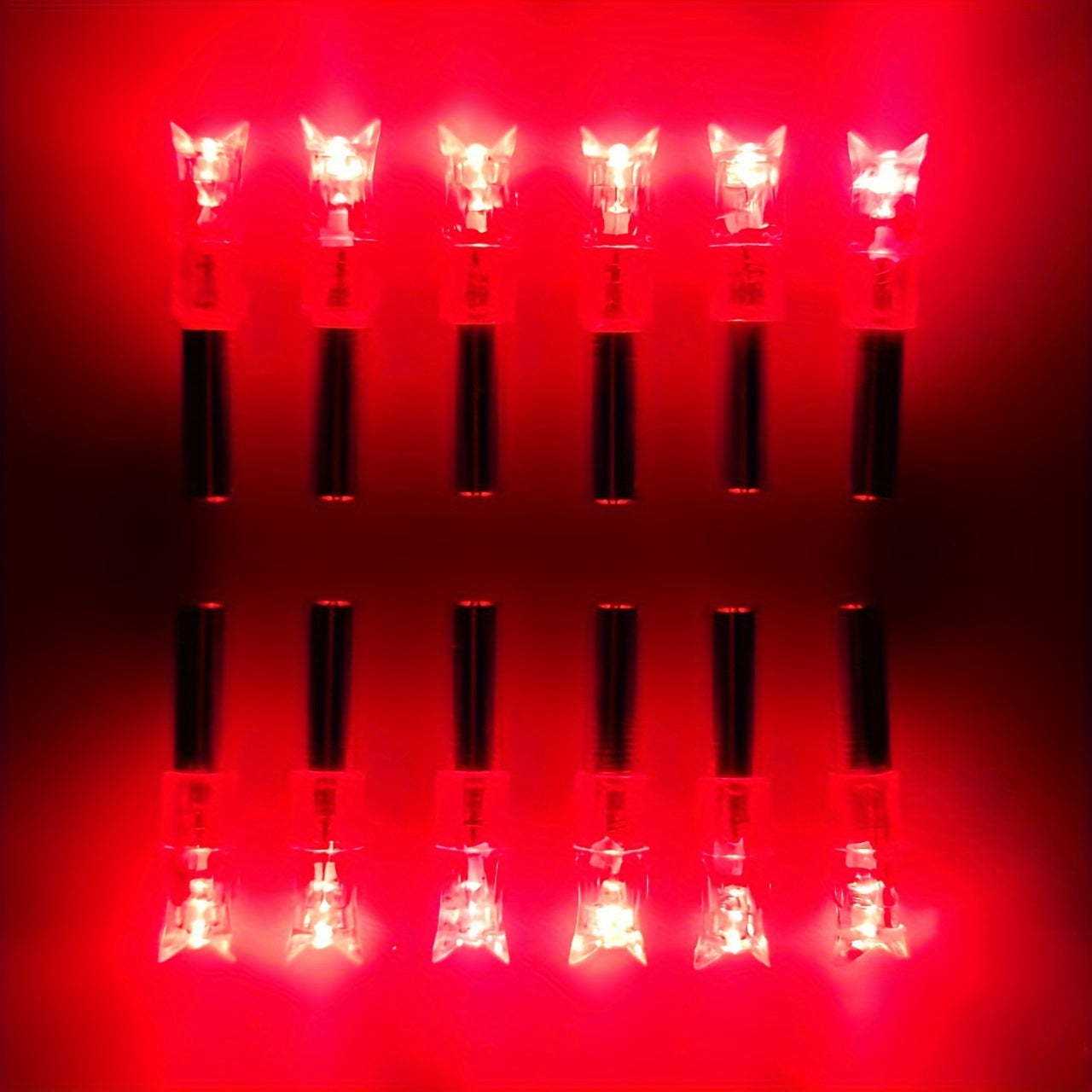 12pcs LED Lighted Arrow Nock For 7.62mm Shaft Archery Accessory