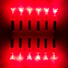 12pcs LED Lighted Arrow Nock For 7.62mm Shaft Archery Accessory