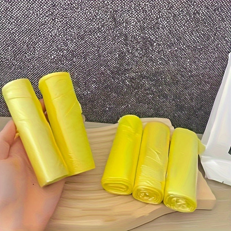 5 Pack 4 Gallon Small Garbage Bag for Boat Disposable Thin Plastic Garbage Bag
