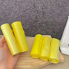 5 Pack 4 Gallon Small Garbage Bag for Boat Disposable Thin Plastic Garbage Bag
