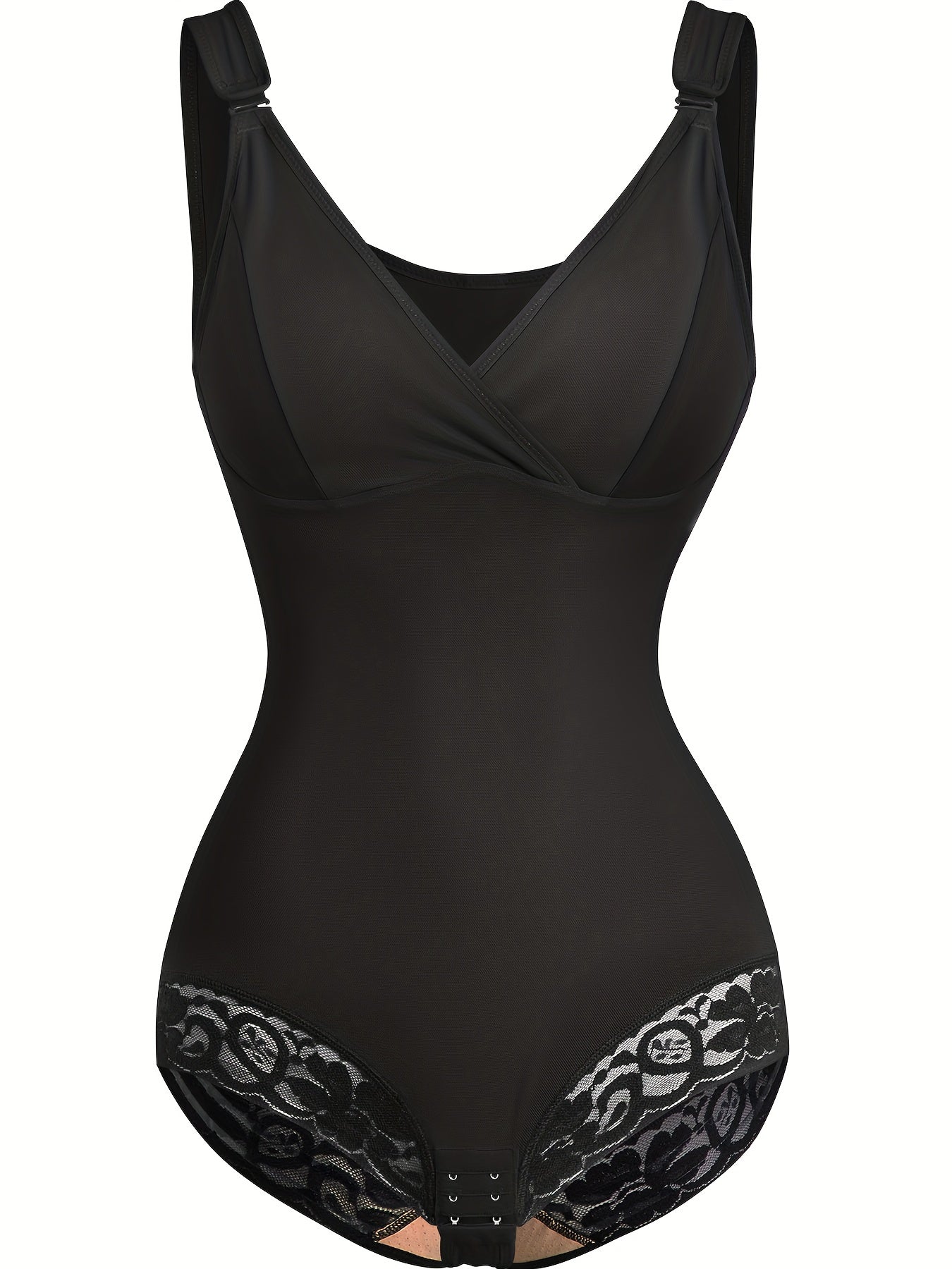 Lace Shaping Bodysuit Tummy Control Butt Lifting Body Shaper