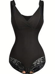 Lace Shaping Bodysuit Tummy Control Butt Lifting Body Shaper
