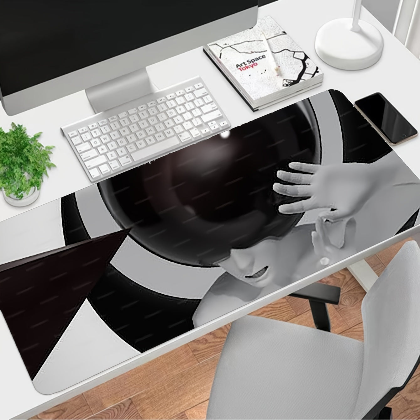 Art Statue Pattern Mouse Pad Desktop Accessories