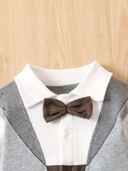 Baby Boy Long-sleeved Romper for Party Birthday