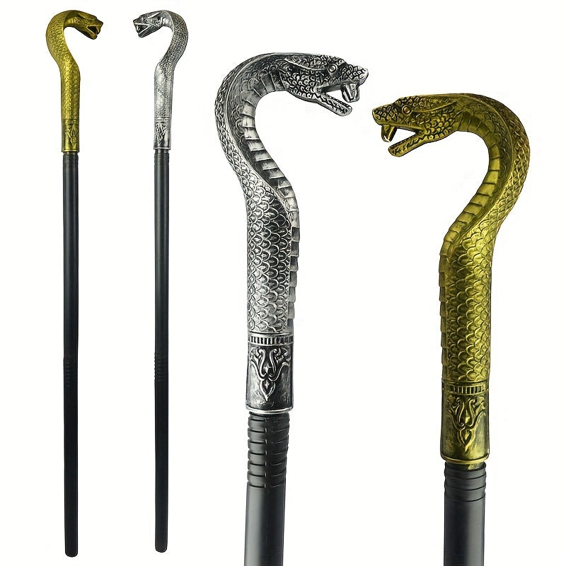 Vintage King Cane Walking Stick Cosplay Prop Halloween Costume